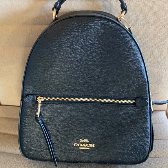 Coach Bags Coach Backpack Purse Black With Black And Brown Too